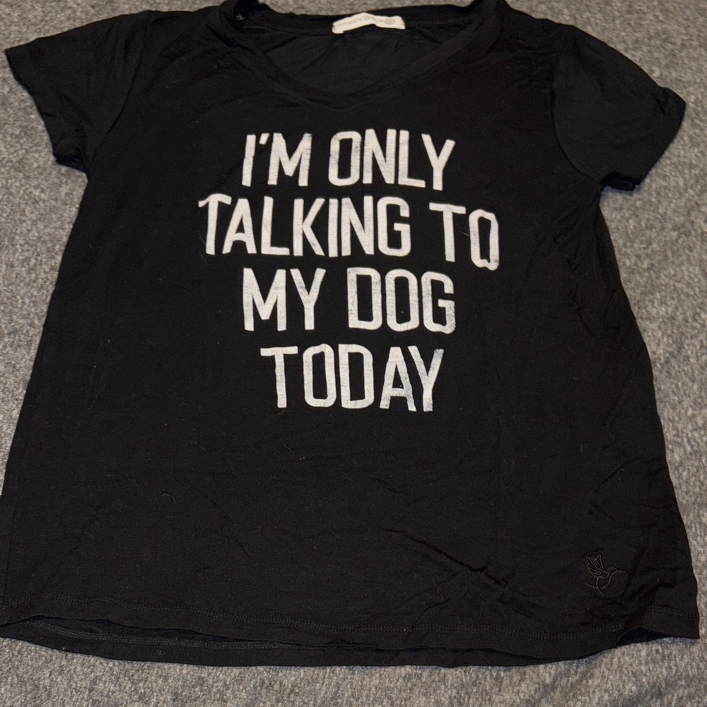 Black Dog Lover T-Shirt